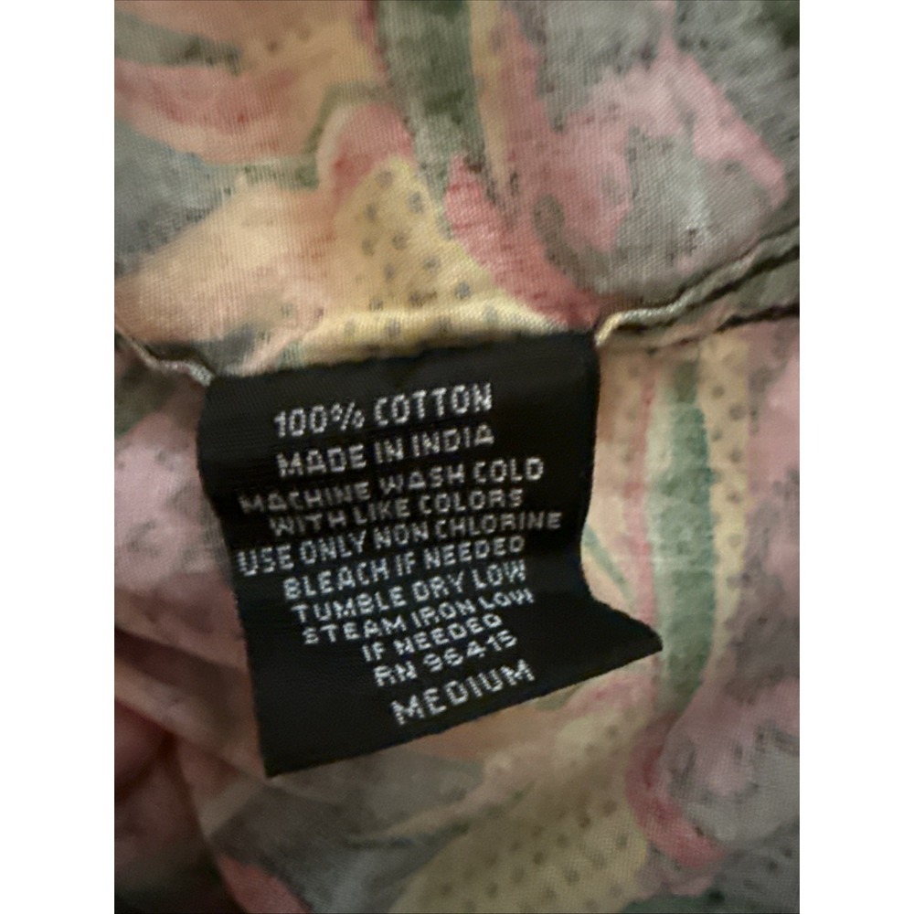 Super‎ Massive (A18) Medium Trippy 90s Psychedelic Print Shirt Hawaiian Aloha - Picture 6 of 6